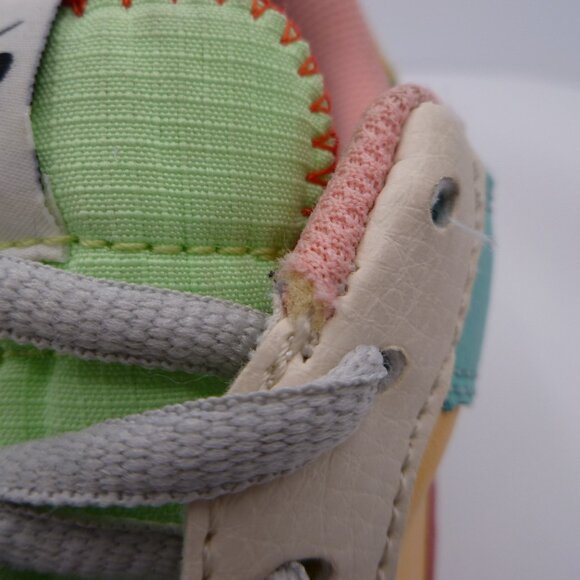 Nike Air Force 1 Low Shadow Womens Size 8.5 Ivory Pink Athletic Shoes Sneakers - Picture 11 of 11